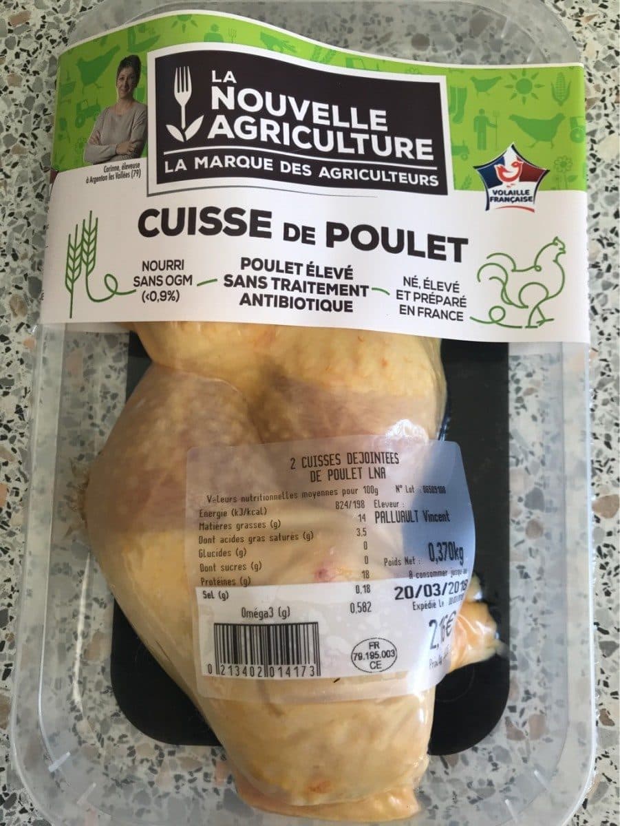 La Nouvelle Agriculture Cuissede poulet packshot