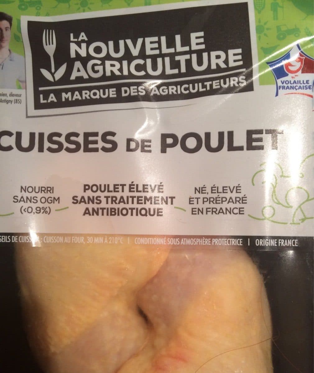 La Nouvelle Agriculture Cuisses de poulet packshot