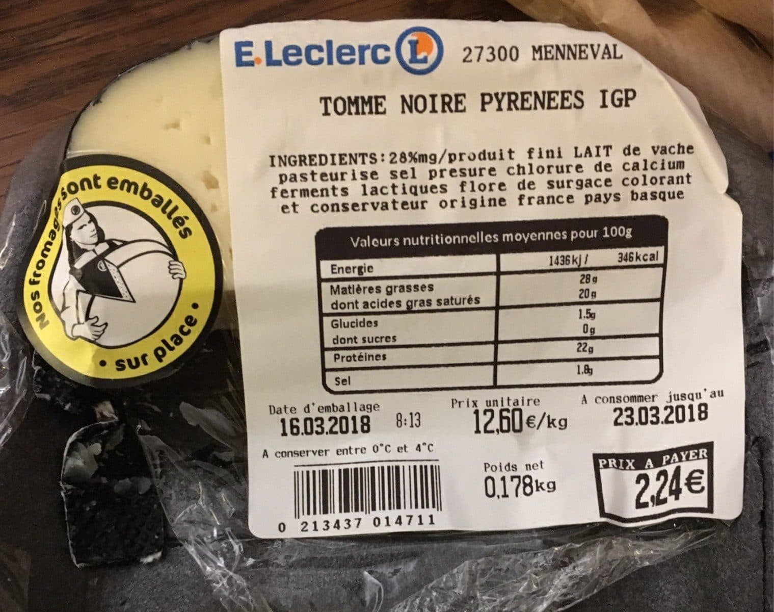 Open Food Facts Tome noire packshot