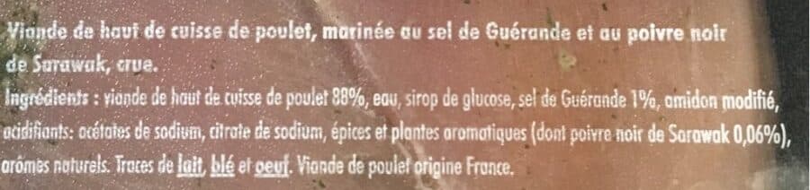 La Nouvelle Agriculture Petits pavés de poulet Sel de Guérande et Poivre noir packshot