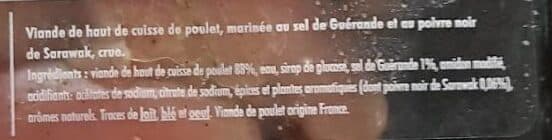 La Nouvelle Agriculture Petits pavés de poulet Sel de Guérande et Poivre noir packshot