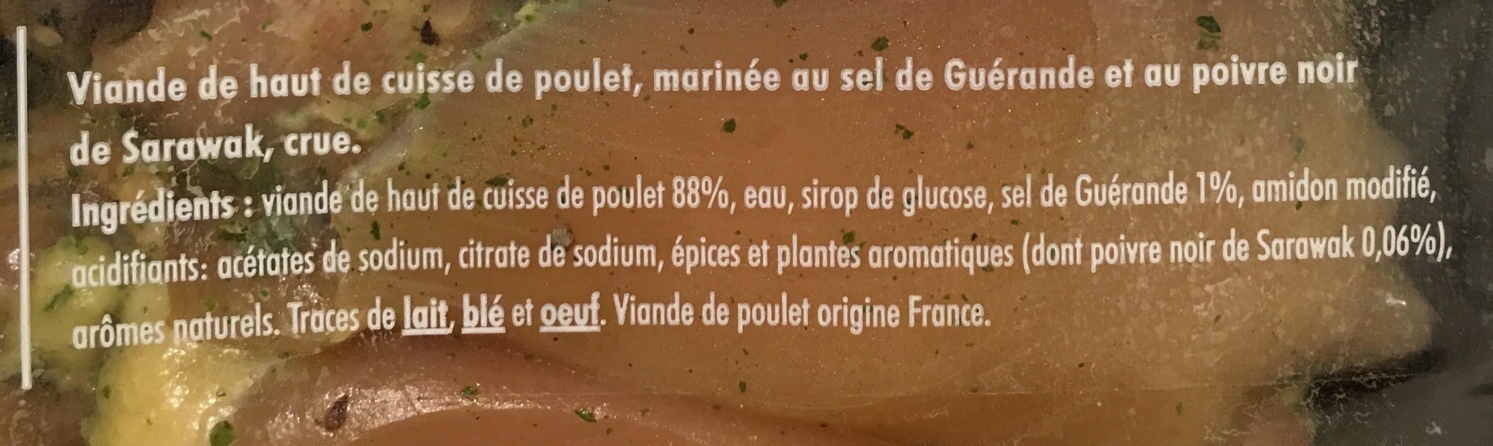 La Nouvelle Agriculture Petits pavés de poulet sel de guérande et poivre noir packshot