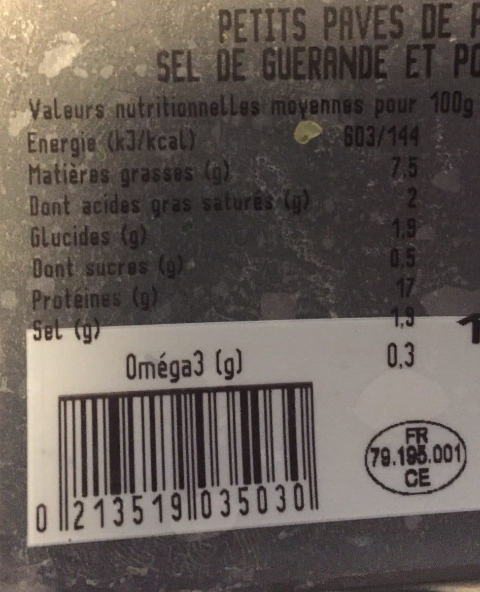 La Nouvelle Agriculture Petits pavés de poulet packshot