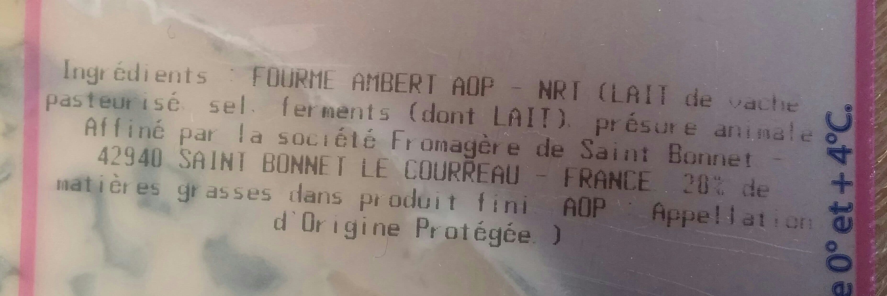 E.Leclerc Fourme Ambert AOP packshot