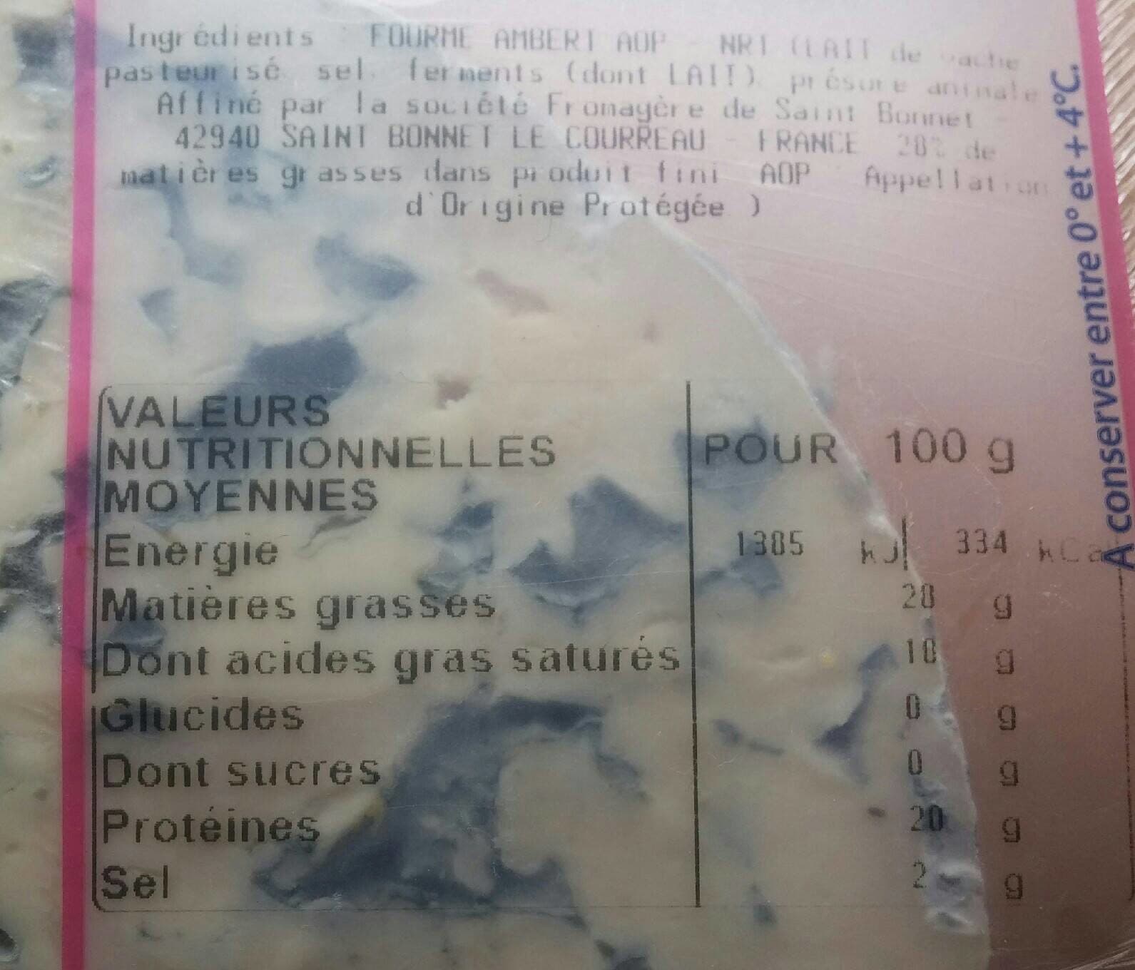 E.Leclerc Fourme Ambert AOP packshot