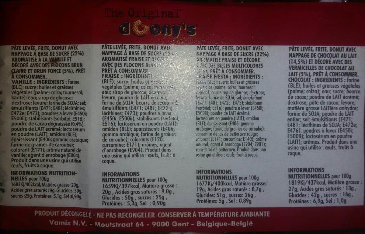 Open Food Facts Doony's packshot