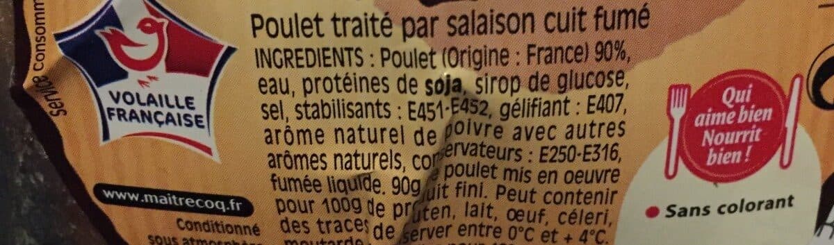 Maître CoQ Poulet cuit packshot