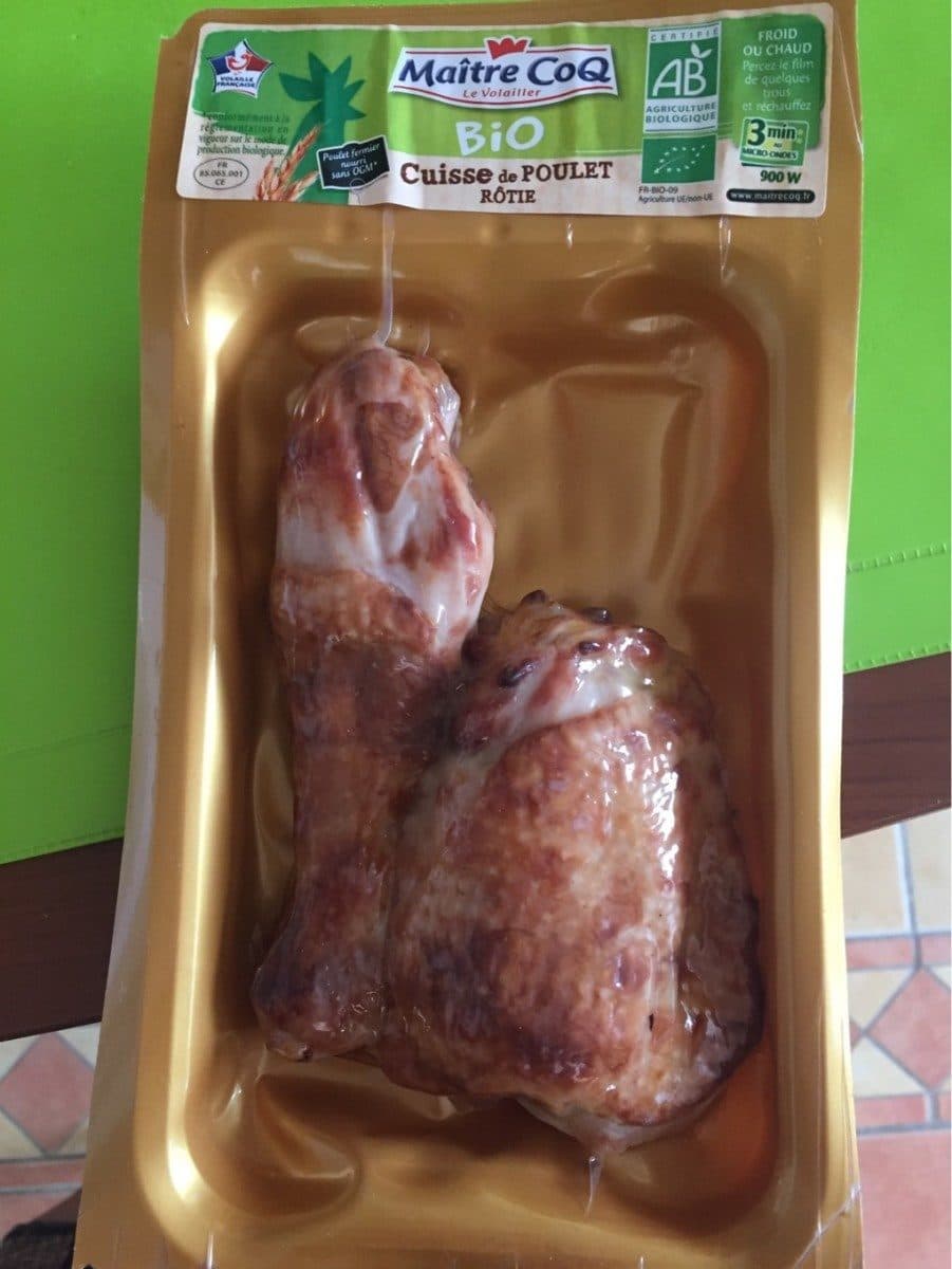 Maître CoQ Cuisse de poulet rotie packshot