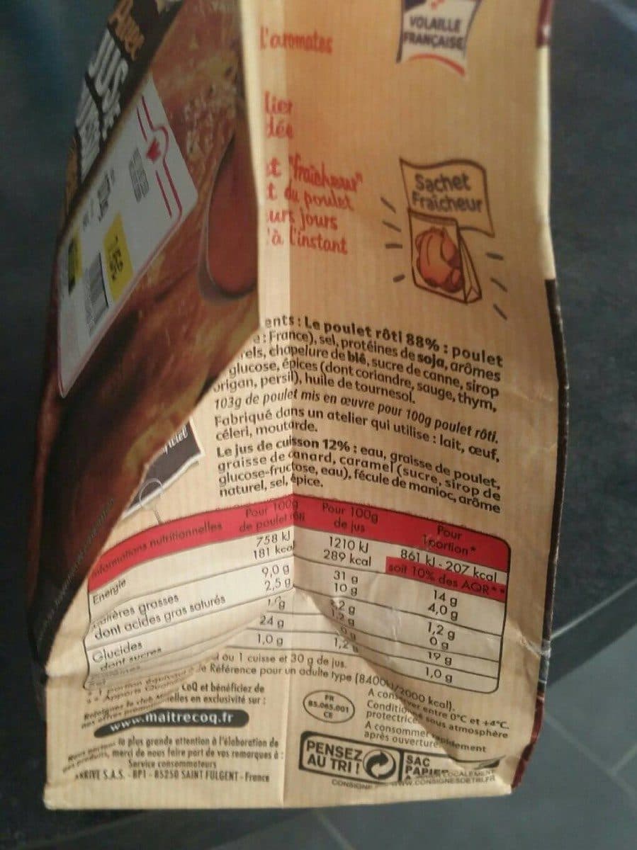 Maître CoQ Poulet du rotisseur packshot