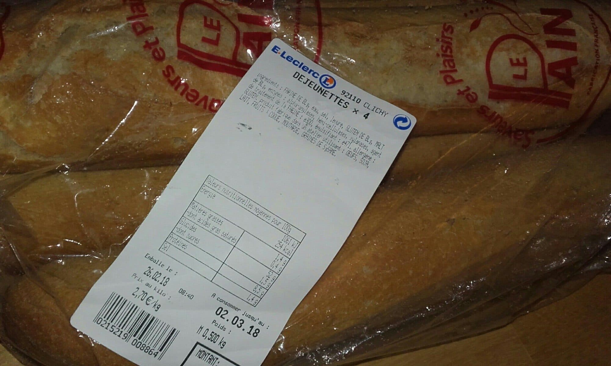 E.Leclerc Dejeunettesx4 packshot