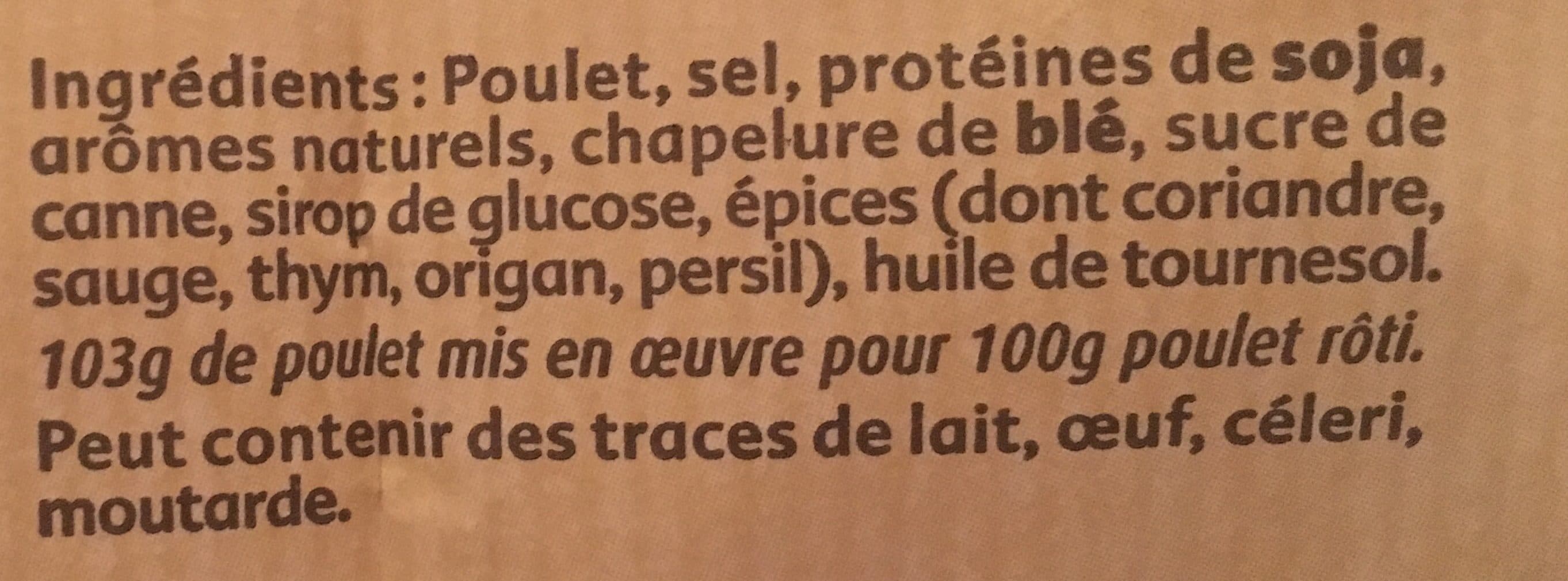 Maître CoQ Le poulet du rôtisseur packshot
