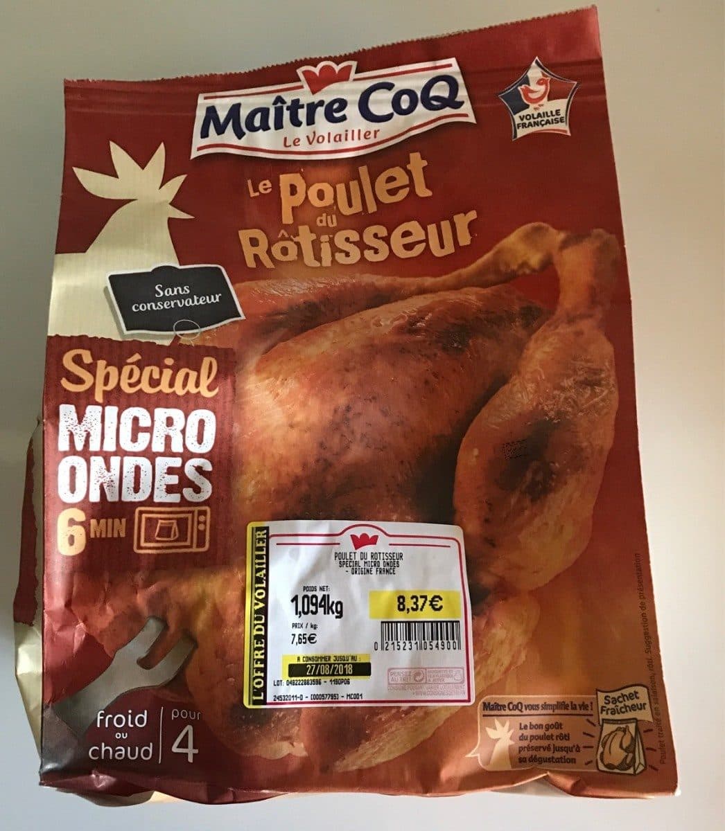 Maître CoQ Le poulet du rotisseur packshot