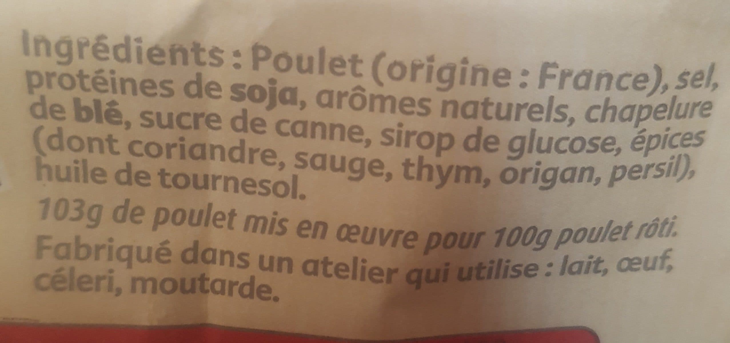 Maître CoQ Le poulet du rôtisseur packshot