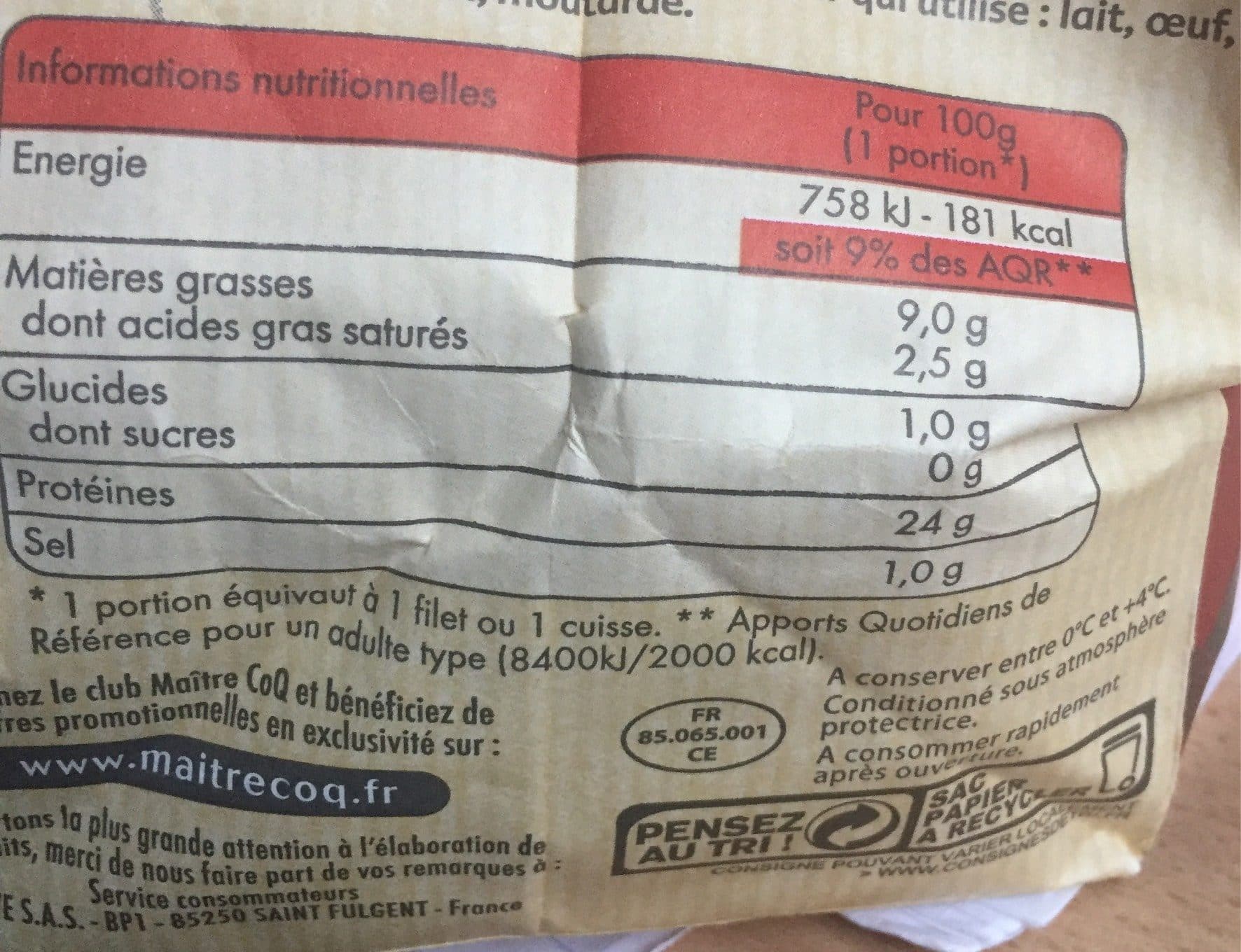 Maître CoQ Le poulet du rotisseur packshot