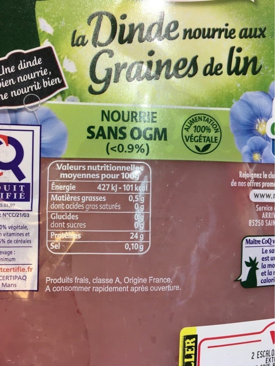 Maître CoQ Dinde packshot