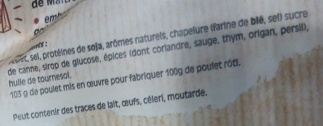 Maître CoQ Le Poulet du Rôtisseur packshot