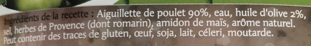 Maître CoQ Aiguillettes de poulet marinées huile olive romarin packshot