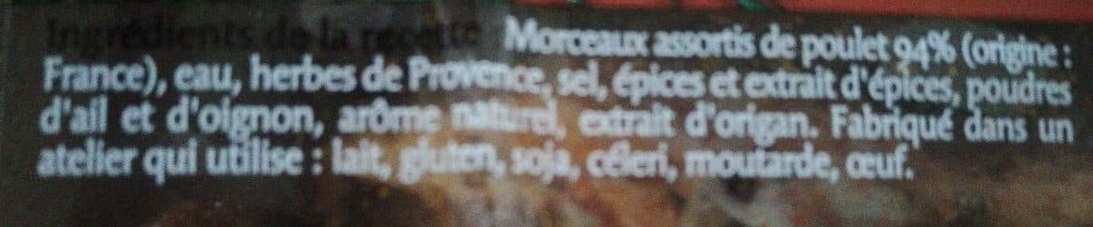 Maître CoQ Morceaux poulet herbes de Provence packshot