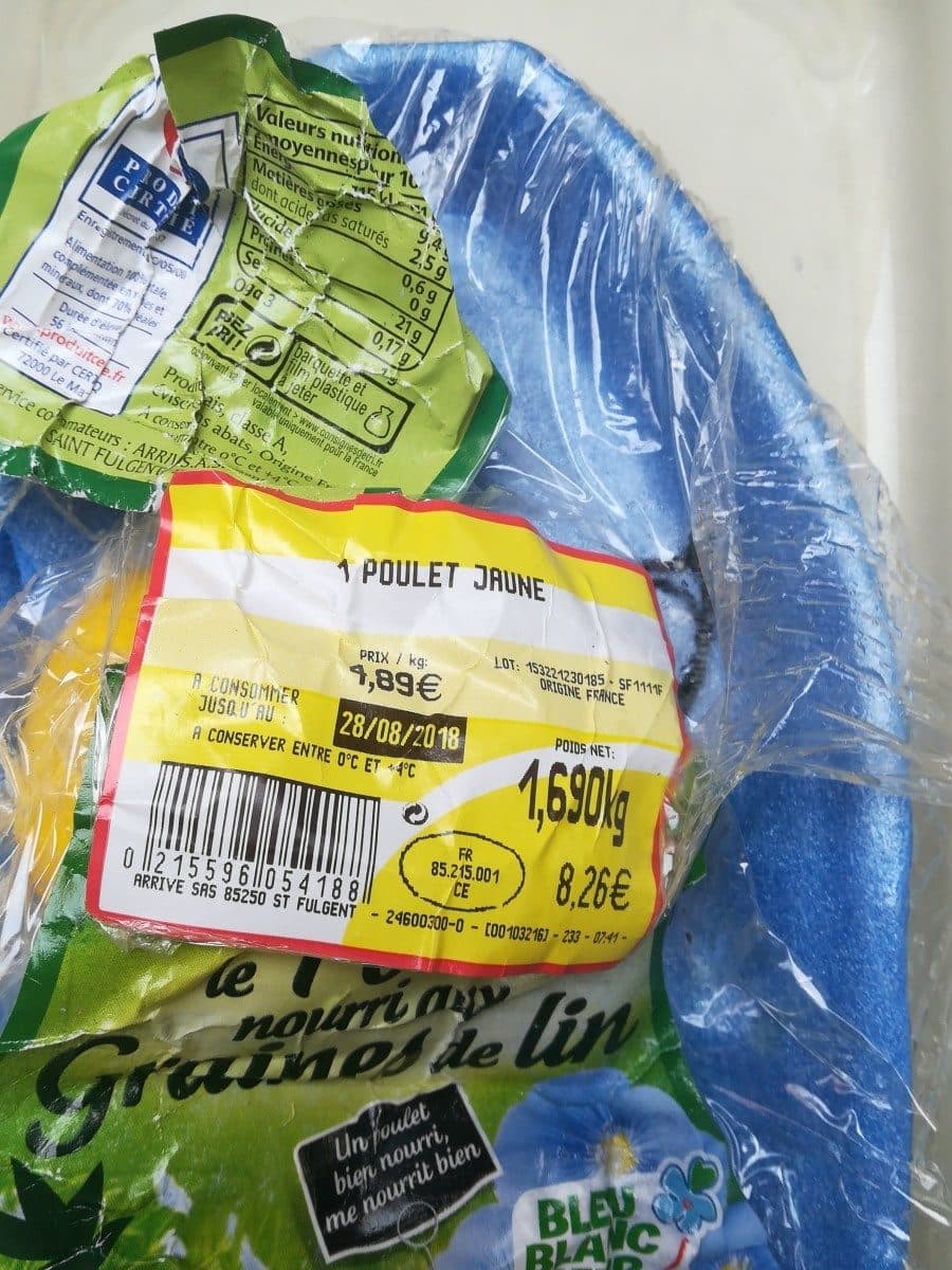 Maître CoQ Poulet jaune packshot