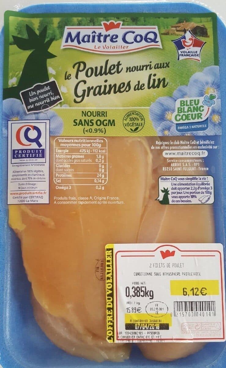 Maître CoQ Filets de Poulet packshot