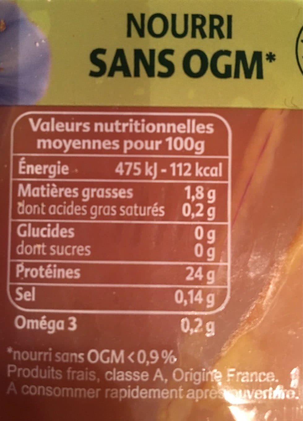 Maître CoQ Poulet nourri aux graines de lin packshot