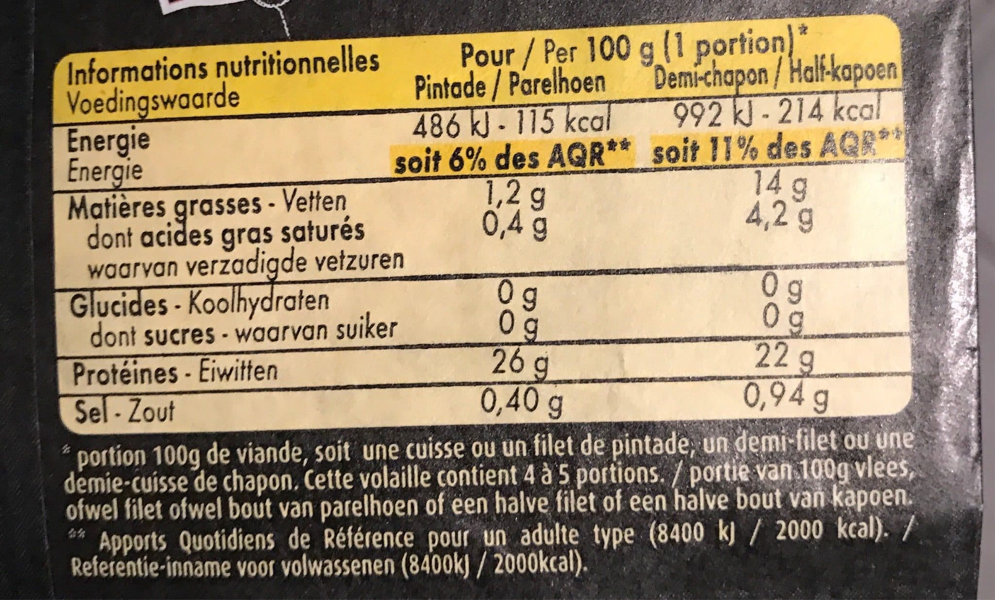 Maître CoQ Chapon de fete packshot
