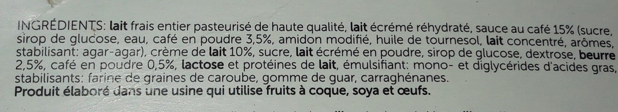 Open Food Facts Crème glacée au goût café liégeois packshot