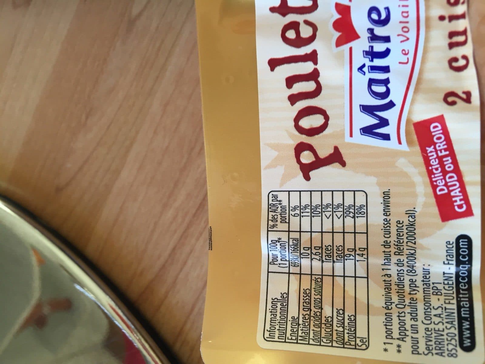 Maître CoQ Poulet roti packshot