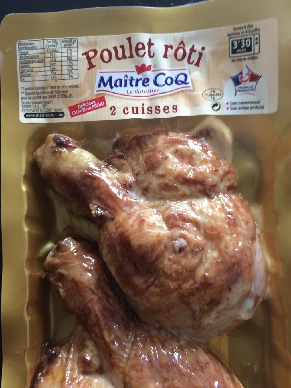 Maître CoQ Poulet rôti packshot