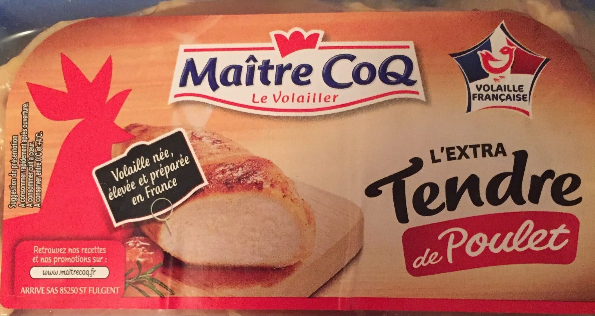 Maître CoQ filets de poulet marinés packshot