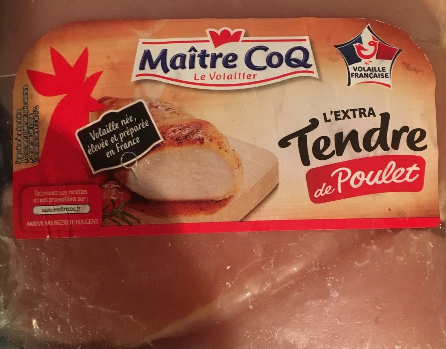 Maître CoQ Filet de poulet mariné packshot