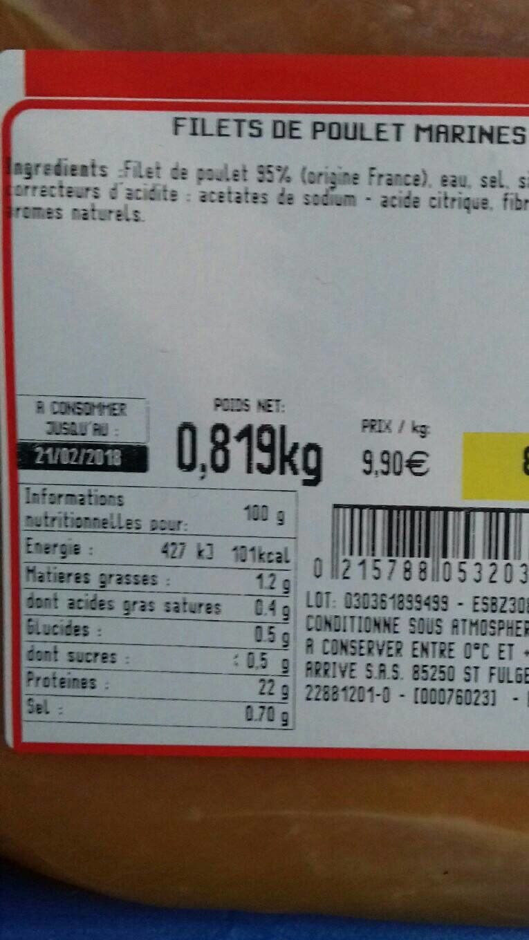 Maître CoQ L'extra tendre de poulet packshot