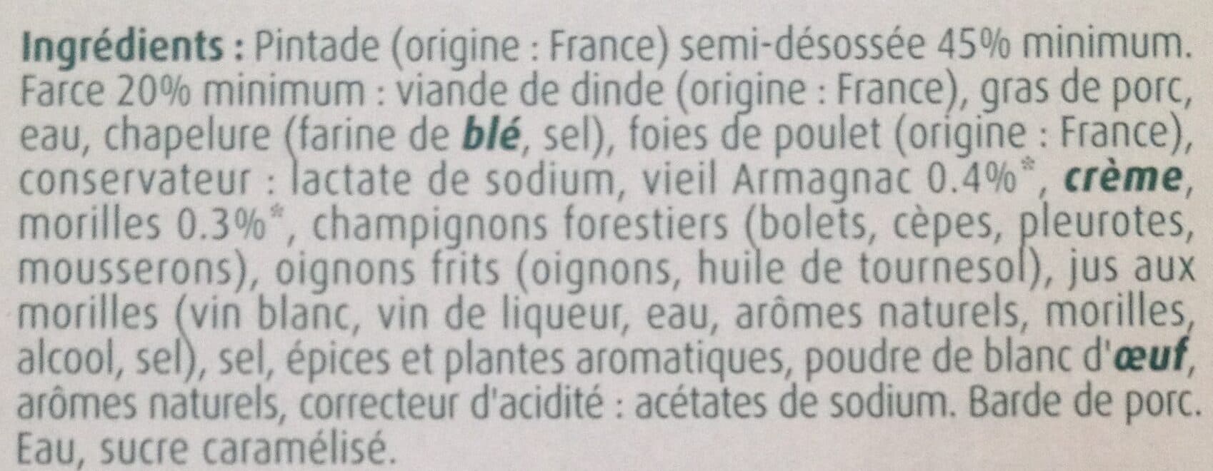 Maître CoQ Pintade farcie packshot