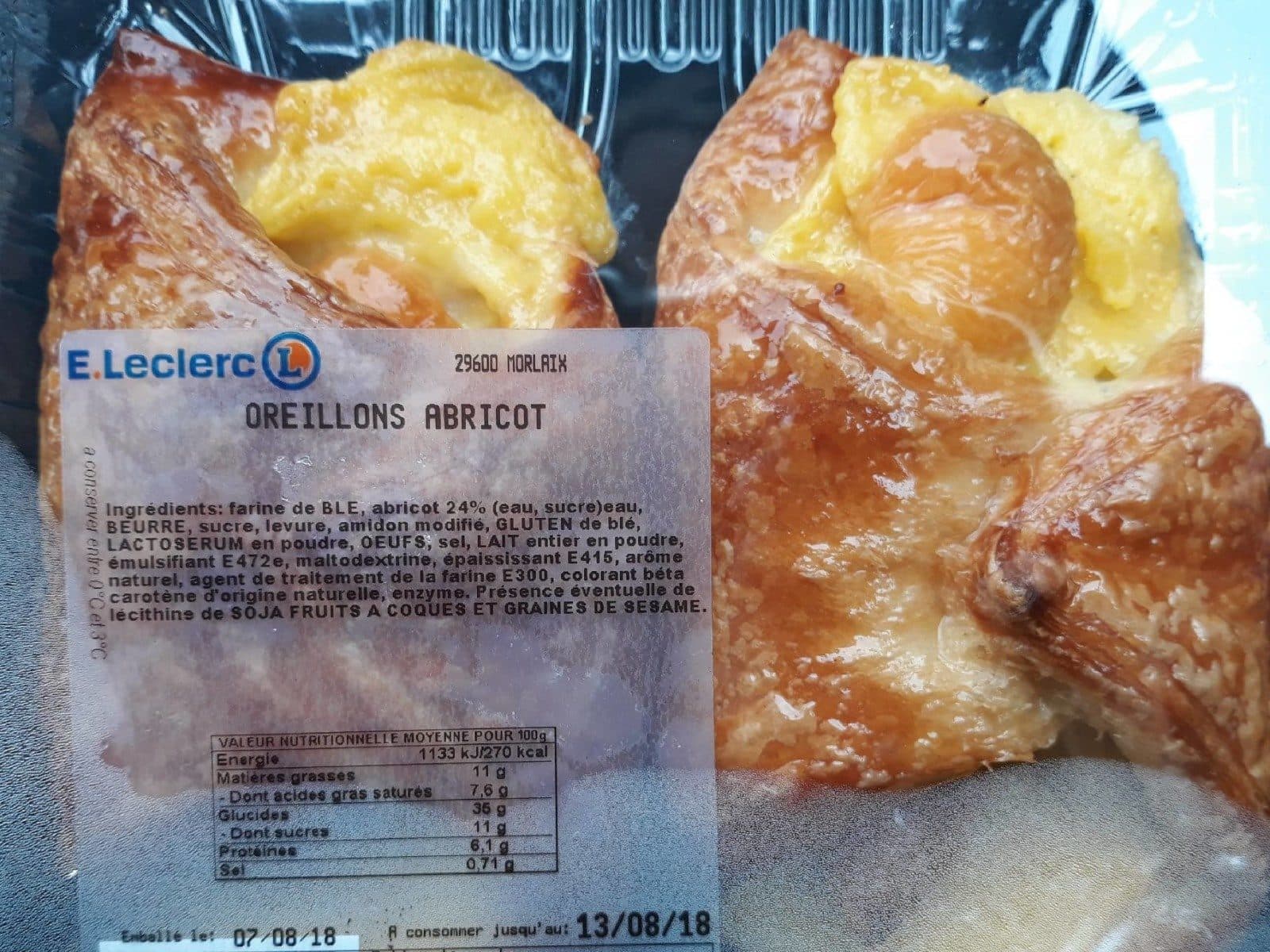 Open Food Facts Oreillons abricot packshot