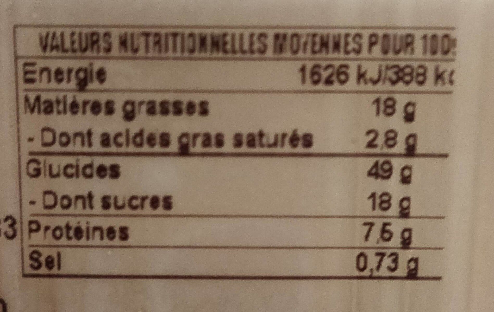 Open Food Facts Beignet chocolat x4 packshot