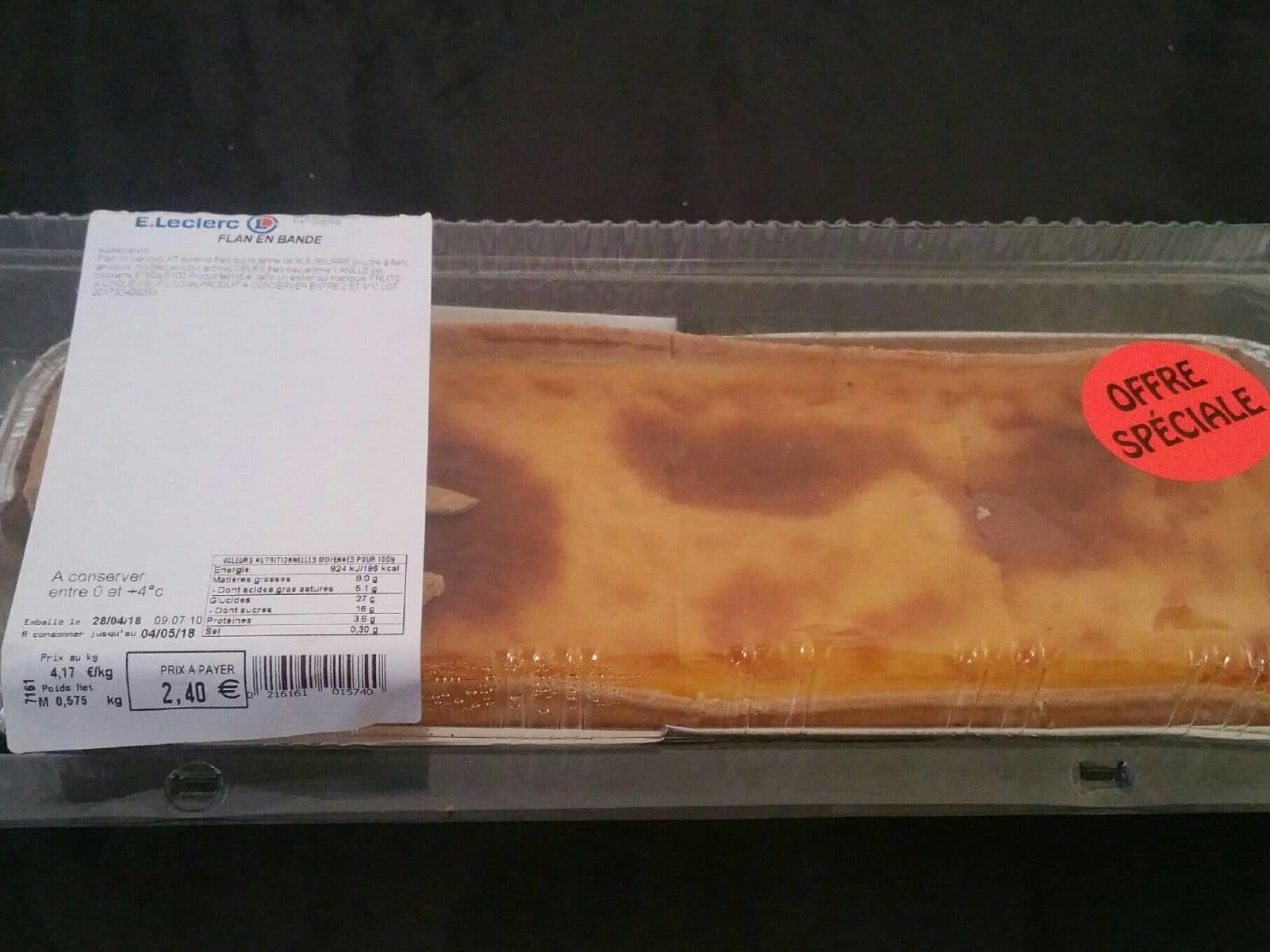 Open Food Facts Flan packshot