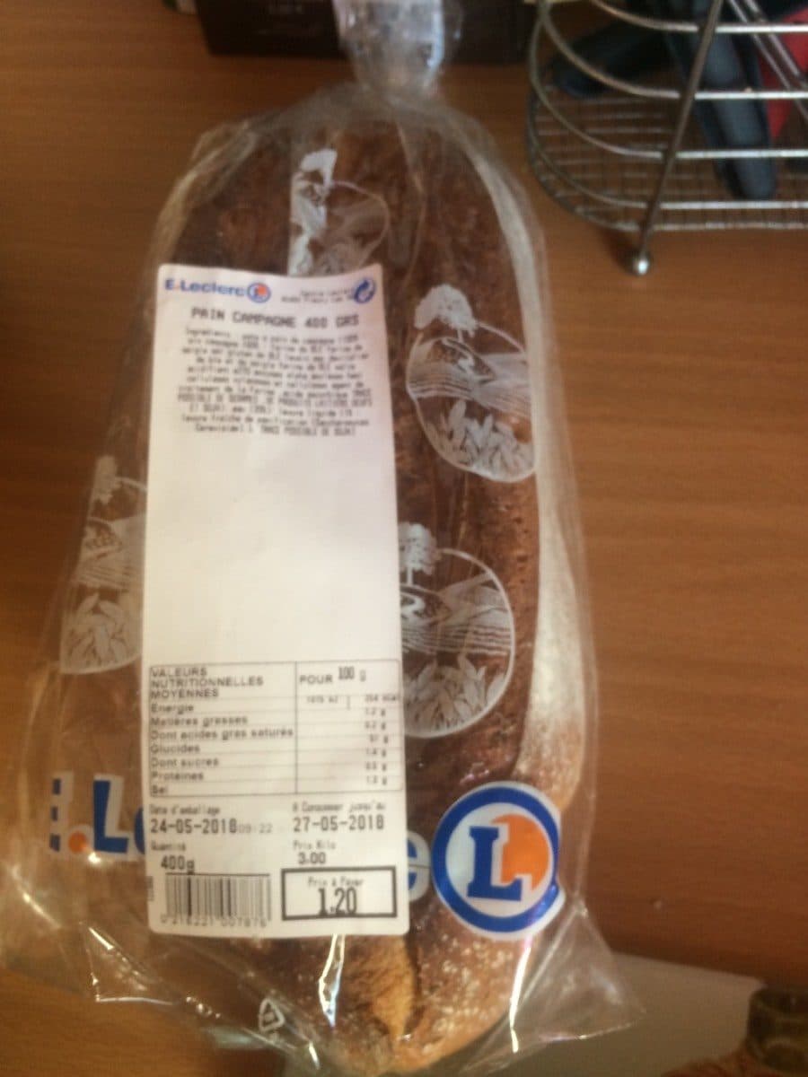 Open Food Facts Pain de campagne packshot