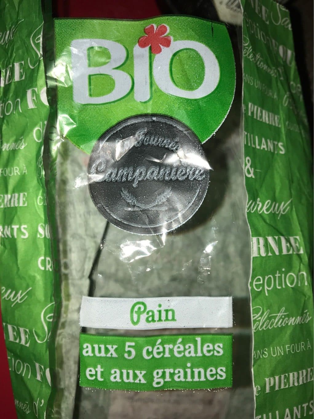 La Fournee Campaniere Pain aux 5 cereales et aux graines packshot