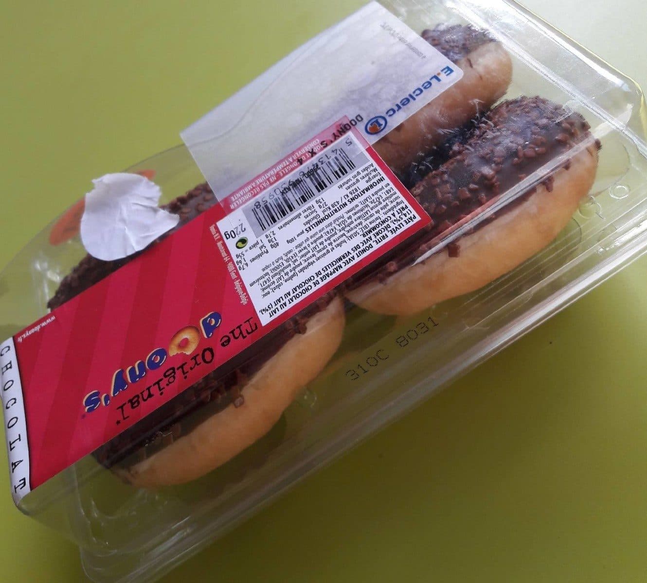 Open Food Facts Donut chocolat packshot
