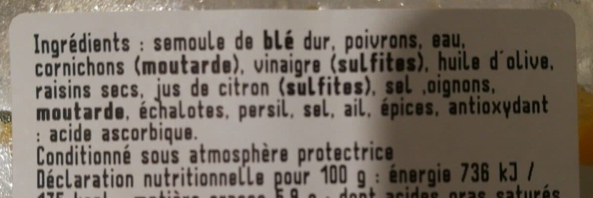 Open Food Facts Taboule packshot