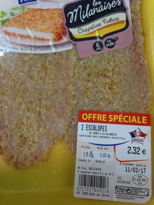 Le Gaulois Escalope packshot