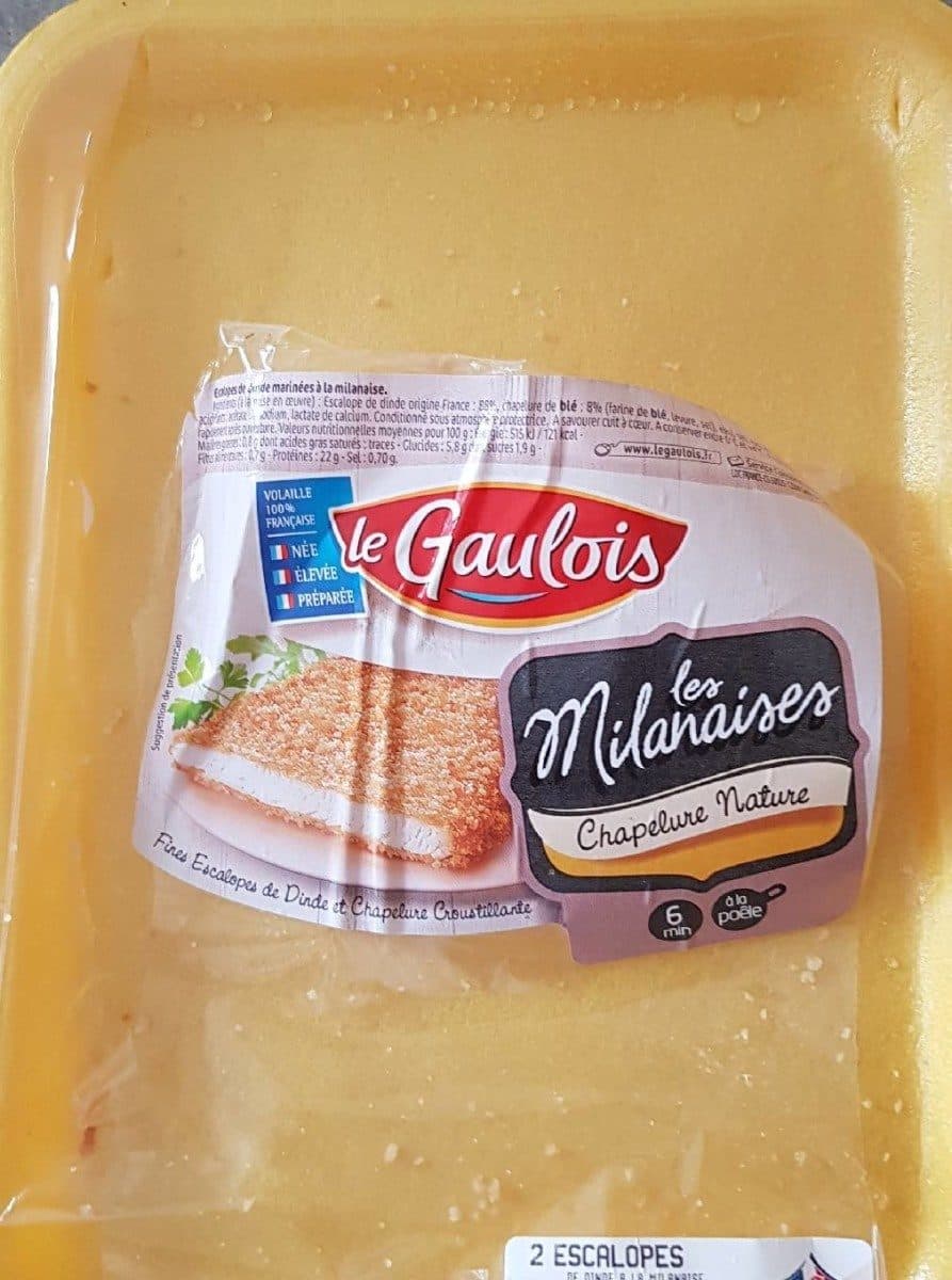 Le Gaulois Escalope de dinde à la milanaise packshot