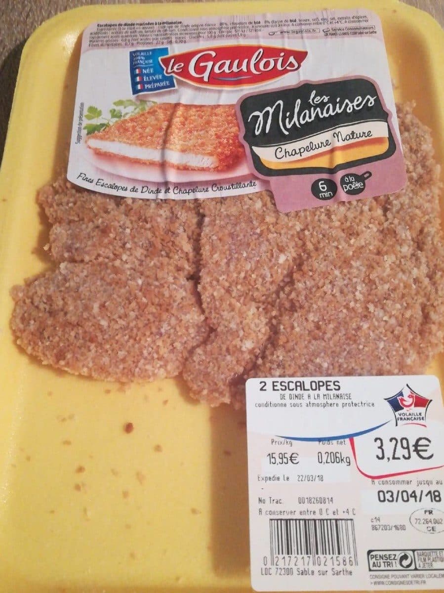 Le Gaulois Les milanaises packshot