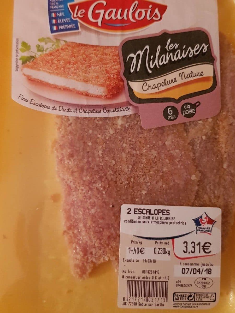 Le Gaulois Les milanaises packshot