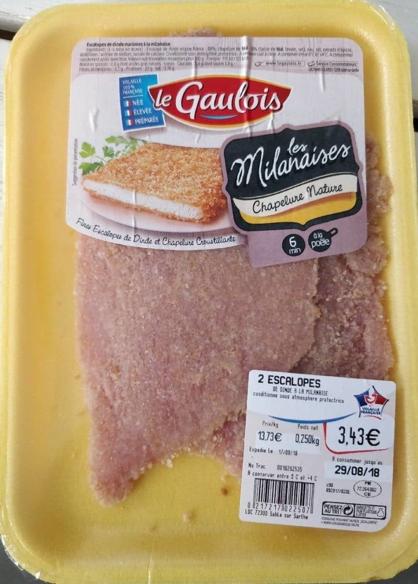 Le Gaulois Les Milanaises chapelure nature packshot