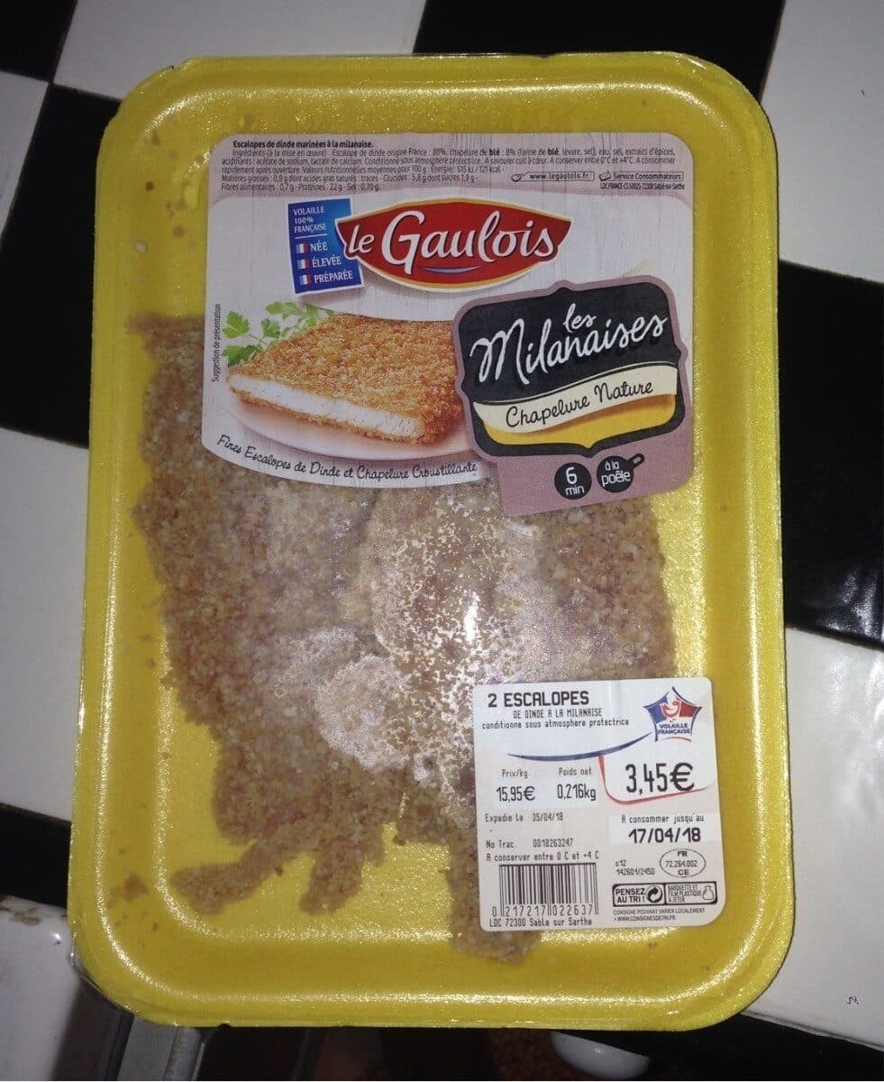 Le Gaulois Escalope milanaise packshot