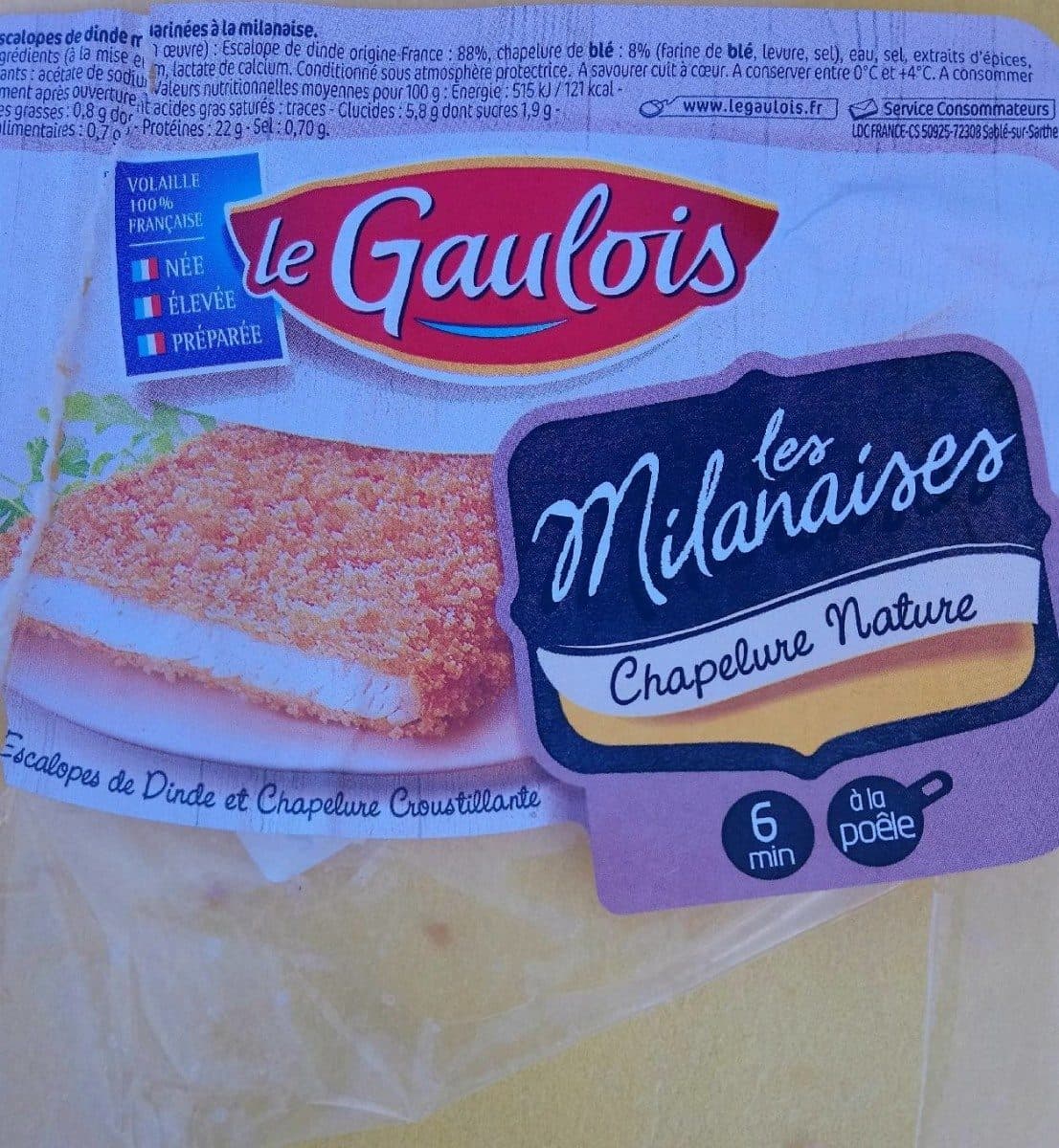 Le Gaulois Les milanaise packshot