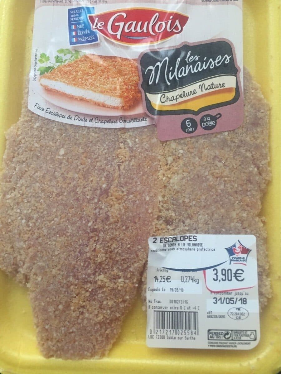 Le Gaulois Les milanaises packshot
