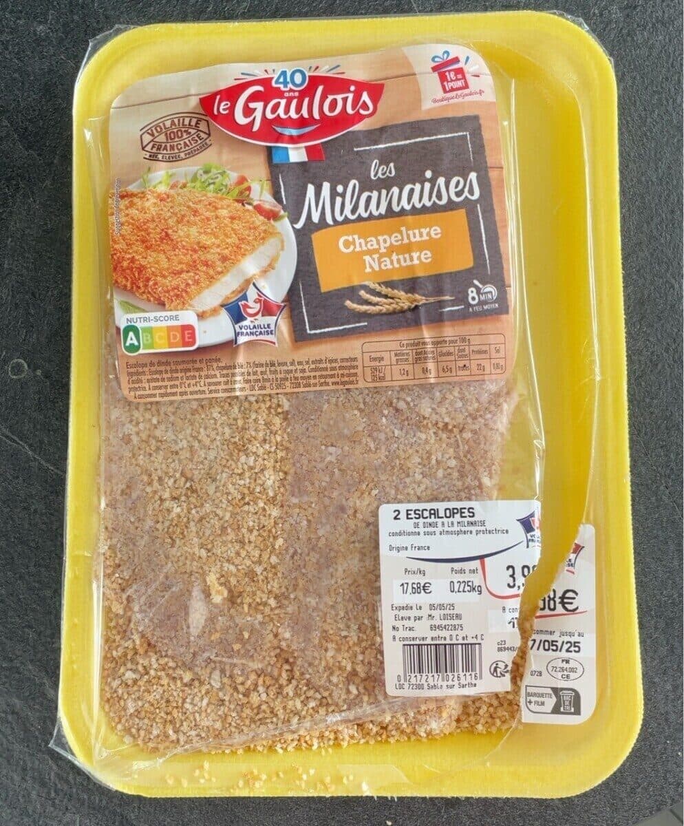Le Gaulois Les milanaise packshot