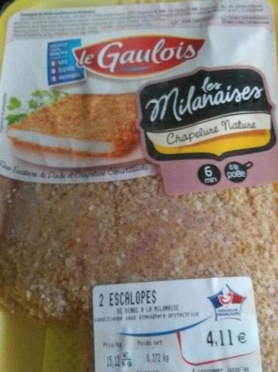 Le Gaulois Escalope Les Milanaises packshot